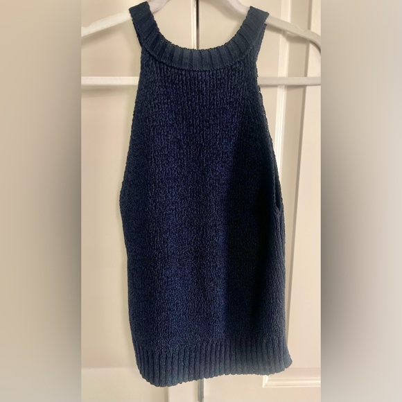 NEW! J. Crew Navy High Neck Sweater Tank, Size XS, EXCELLENT CONDITION! - Picture 11 of 11